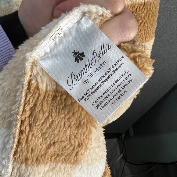 BumbleBella by Jill Martin Long Jacket Cardigen Hood Brown Size XXS - Picture 8 of 16